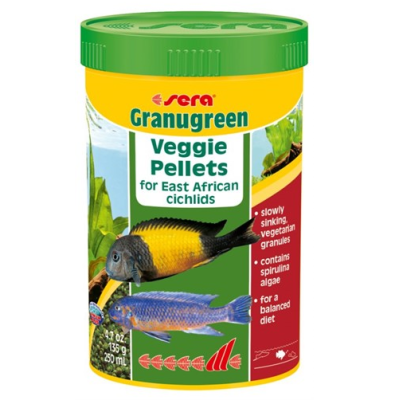 "Granugreen Veggie Pellets" -  Храна за рибки 