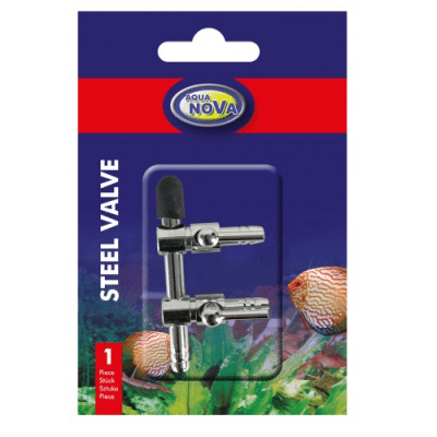 Стоманен клапан/регулируем/ 2 изхода Aqua Nova