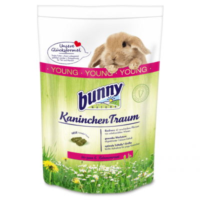 Храна за зайчета до 6-ия месец Bunny YOUNG, три разфасовки