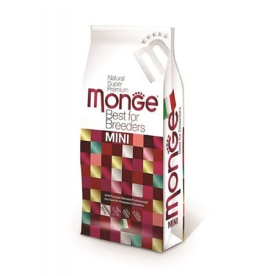 Суха храна за кученца от дребни породи по време на отбиването до 1 година Monge Mini Starter, с пилешко месо, 15.00кг