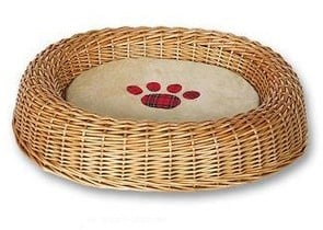 Ракитено легло с възглавничка на лапичка