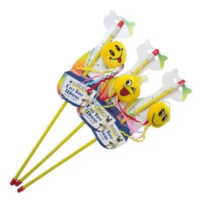 Играчка за коте Croci, въдичка с усмивка, 46см