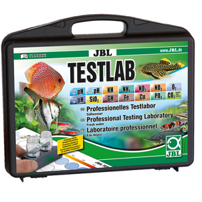 JBL TESTLAB - ПРОФЕС. ТЕСТОВ КОМПЛЕКТ ЗА АНАЛИЗ НА РАЗЛ. ПОКАЗАТЕЛИ НА СЛАДКАТА ВОДА