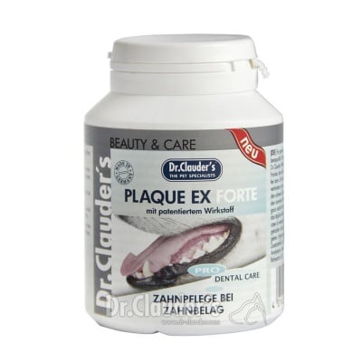 "Plaque Ex Forte" - Хранителна добавка за кучета срещу плака