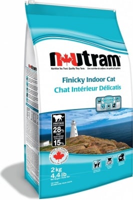 "NUTRAM INDOOR CAT" -  Храна за котки от 1 до 10 години, отглеждани в затворени помещения