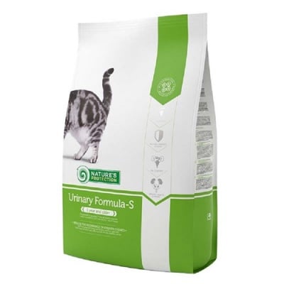 Храна за коте Nature`s Protection Urinary Formula-S /законтрол на pH на урината/ ПРОМО ПАКЕТ 2кг + 1кг