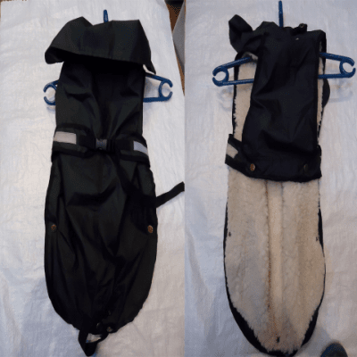 Непромокаем елек с плюш