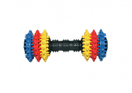 RELY Многоцветна гумена гира 18см / 300гр