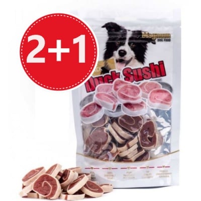 Лакомство за куче Magnum Суши с патешко месо, 80гр, 2+1 ПОДАРЪК