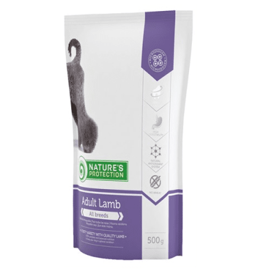 nature's protection Adult Lamb  - 0.500 кг.; 4,00кг; 12,00 кг