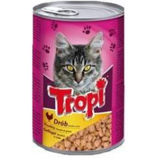 Tropi - Консерва за котки, голяма опаковка 