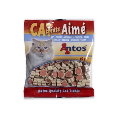Снакс за котки CAT TREATS AIMЕ пилешко 60гр.
