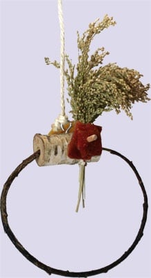 Забавна играчка с лакомства за вълнисти папагали и канарчета