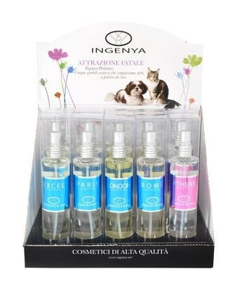 "INGENYA" - Парфюми за кучета и котки - четири аромата