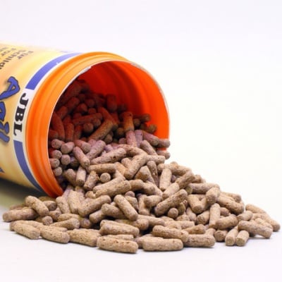 JBL Agil 250мл; 1литър - Храна за костенурки – гранули. Основна храна за водни костенурки