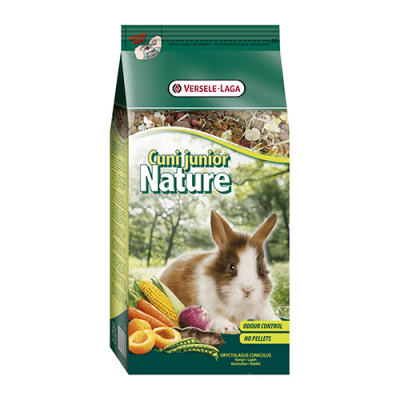 "Versele-Laga Cuni Junior Nature" - Пълноценна храна за подрастващи декоративни зайци