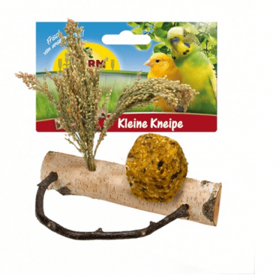 Забавен снакс за вълнисти папагали, канарчета и финки.