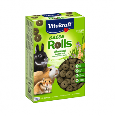 Храна за гризачи Vitakraft Green Rolls, 300гр
