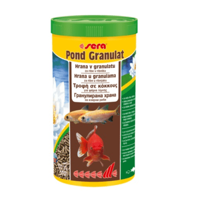 "Pond granulat" - Храна на гранули за декоративни рибки в градински езера