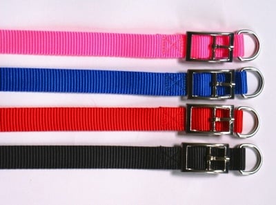 "Miazoo" - Нашийник от изкуствена лента с метална катарама