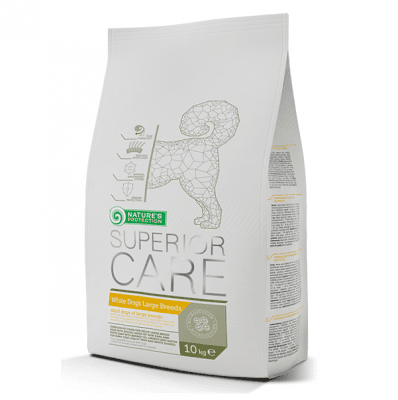 Храна за кучета с бяла козина от едри породи Nature's Protection White Dogs Large Breeds, 10.00кг