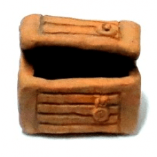 "Сандък А1215" - Керамична декорация за аквариум - 