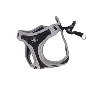 Нагръдник за кучета Croci Hiking Reflect, черен