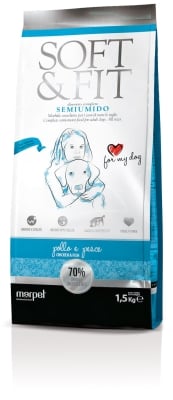 "SOFT § FIT" - Храна за кучета с пилешко месо и риба