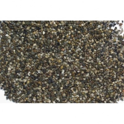 Естествен тъмен грунд за аквариум (3 - 6 мм.)