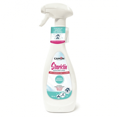 Почистващ спрей за домашно и промишлено почистване на оборудване, работни плотове и др Camon Starklin Sanitizer Spray, натурален аромат, без отмиване, 750мл