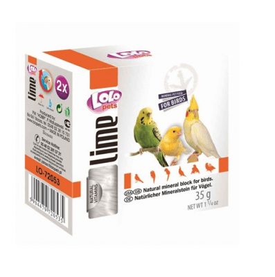 LOLO PETS МИНЕРАЛЕН БЛОК ЗА ПТИЦИ 35гр- различни вкусове