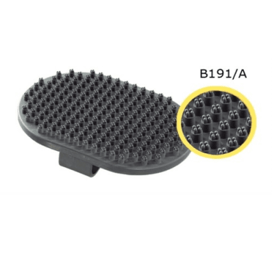 Четка за кучета и котки -  гумена овал