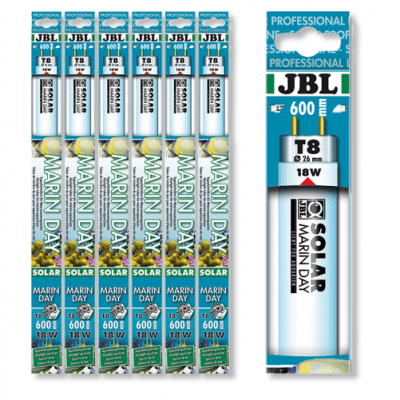 JBL Solar Marin Day T8 - лампа за морски аквариум за насърчаване на оптималния растеж на корали и други  безгръбначни  - различни размери