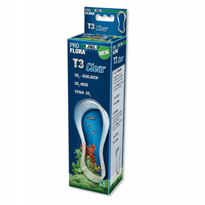 JBL ProFlora T3 CLEAR (CO2-hose 3m) - СО2 маркуч, прозрачен 3м, прозрачен