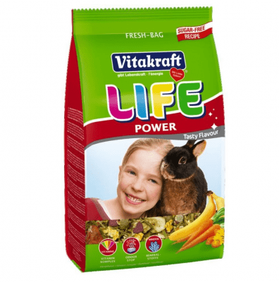 Храна за зайчета Vitakraft Life Power, 600гр