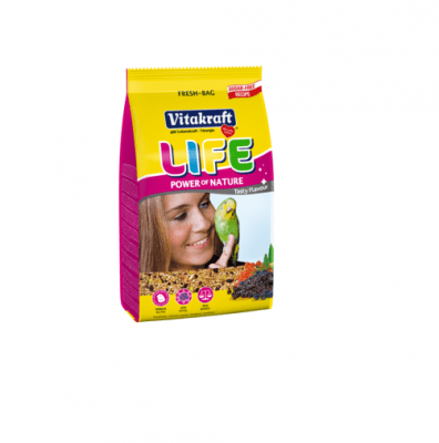 Храна за вълнисти папагали Vitakraft Menu Life Power, 800гр