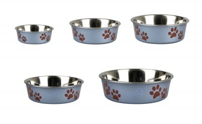 Метални купи Bella с гумена основа от Flamingo, Белгия