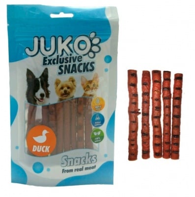 Juko, Лакомство за куче и коте BBQ Патешка пръчица 70гр