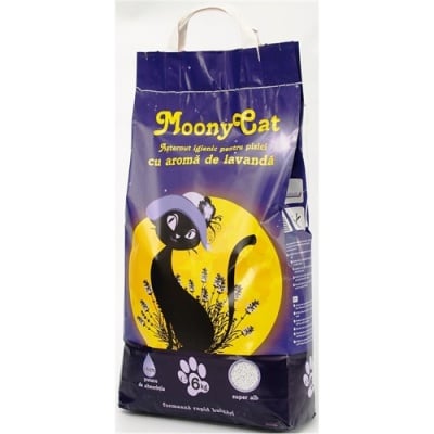 Moony Cat - Ароматизирана котешка тоалетна, бентонит, 6 кг.