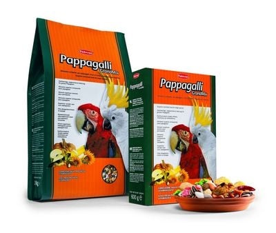 Пълноценна храна за голями папагали с плодове Padovan - 0.600кг; 2.00 кг