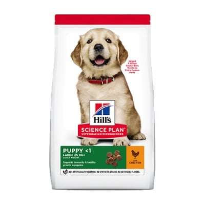 Hills Science Plan Canine Puppy Large Breed - За подрастващи кучета от едри и гиганстки породи (над 25 кг, от отбиването до 18 мес., бременни и кърмещи кучета)