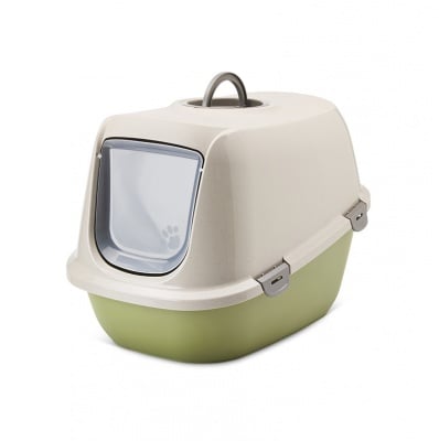 Закрита котешка тоалетна Leo Happy Planet от Savic,64х46х45см, два цвята