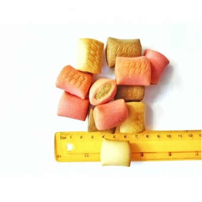 Dog & Dog, Бисквити за куче с Ванилия и костен мозък, 100гр насипно