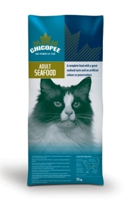 "High Premium - Seafood" - Храна с морски продукти за израснали котки