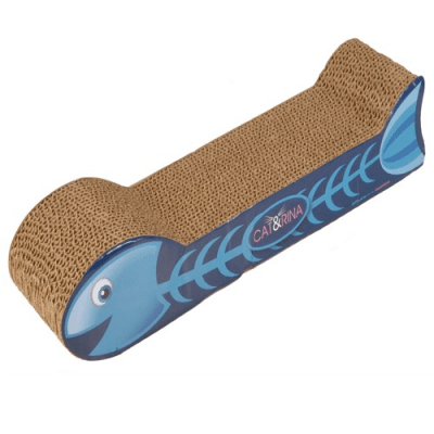 Драскало за котка риба - sm 36x 10.5 x 5h