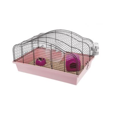 CAGE ORIENTE 10 BLACK - КЛЕТКА ЗА ХАМСТЕРИ ОБОРУДВАНА 50Х31,5Х25,7 СМ