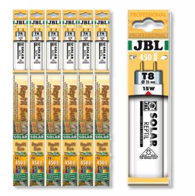 JBL SOLAR REPTIL SUN T8 18W (6000K) - осветление за всички пустинни животни, които са изложени на пълна слънчева светлина в естествената си среда