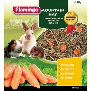 Планинско сено с моркови - за всички малки гризачи