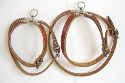 Нагръдник с метална К-плочка от Миазоо, България - два размера