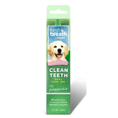 Почистващ гел за малки кученца против зъбен камък и плака TROPICLEAN Fresh breath Puppies, 59мл